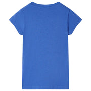 Maglietta da Bambina Blu Cobalto 104
