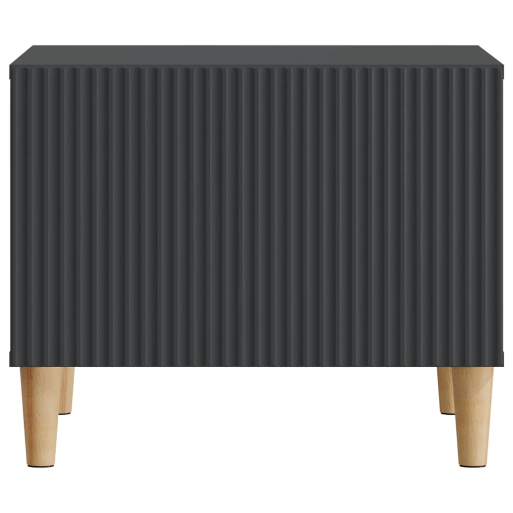 Tavolino da salotto Nero 49 x 50 x 40 cm Legno ingegnerizzato 894736