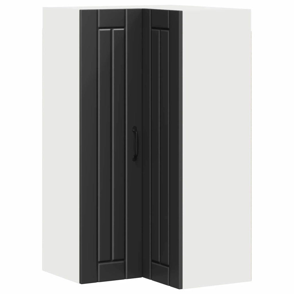 Mobile angolare per parete LUCCA Nero 57 x 57 x 100 cm