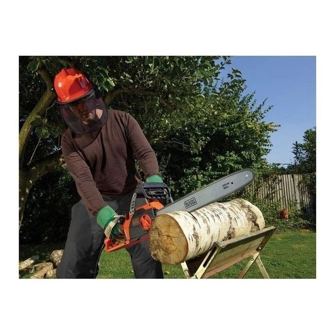 Black & Decker CS2245 motosega 2200 W Nero, Grigio, Arancione