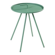 Tavolino da giardino in acciaio 55 x 42 cm verde 03_0010904
