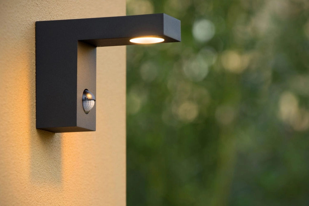 Applique esterna Lucide Texas LED 6W 3000K sensori IP54