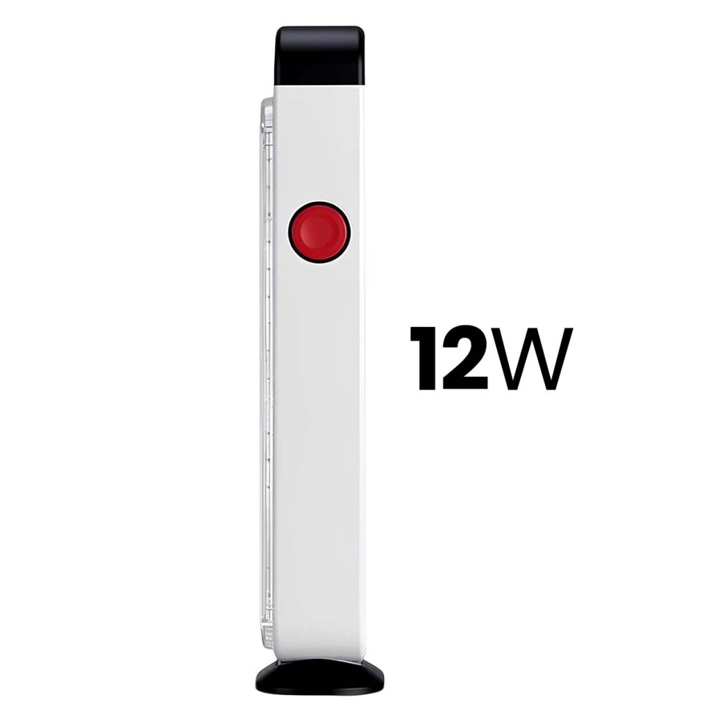 Lampada di emergenza LED 12W portatile ricaricabile USB versatile Bianco Avizar