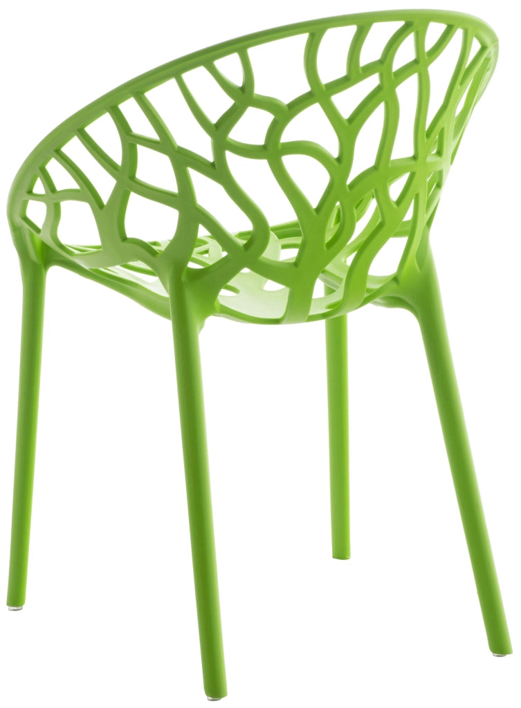 Set 4 sedie da giardino HOPE verde