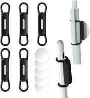 4-pack Oste per penne magnetiche, Oste per penne magnetiche nere, Oste per penne magnetiche in silicone, Oste per penne magnetiche per frigorifero, scrivania, lavagne bianche e superfici metalliche.