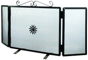 PARASCINTILLE PER CAMINETTI 3 ANTE cm. 87x47 h
