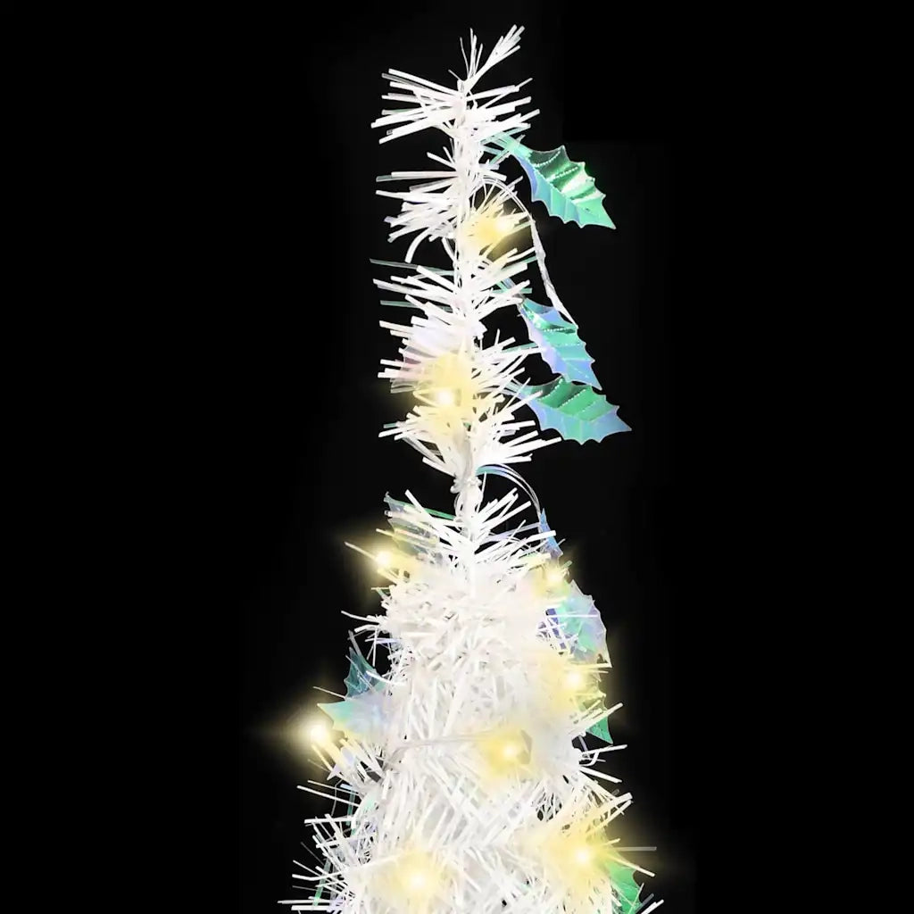 Albero di Natale Artificiale Pop-up con 200 LED Bianco 210 cm 357755