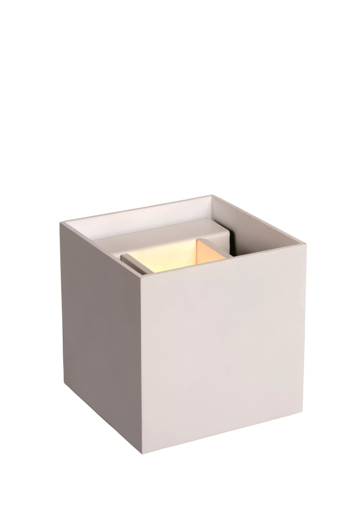 Applique bagno LED cubo bianco AXI 6W 2700K IP54 Lucide