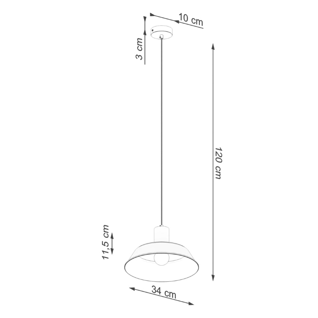 Lampada a sospensione bianca URBANO legno E27 15W Pure Lume
