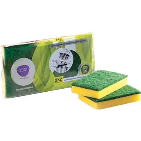 KIT SPUGNA ABRASIVA Confezione 3 pezzi