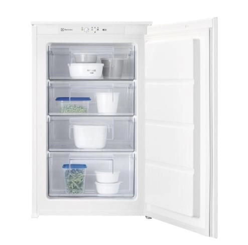 Electrolux LUB3AE88S Serie 600 Congelatore Verticale da Incasso 98 L 87.3 cm Classe E 34 dB Low Frost colore Bianco