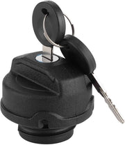 Tappo serbatoio automobile con chiusura - Nero - ABS - Incluso 2 chiavi - Ricambio per auto