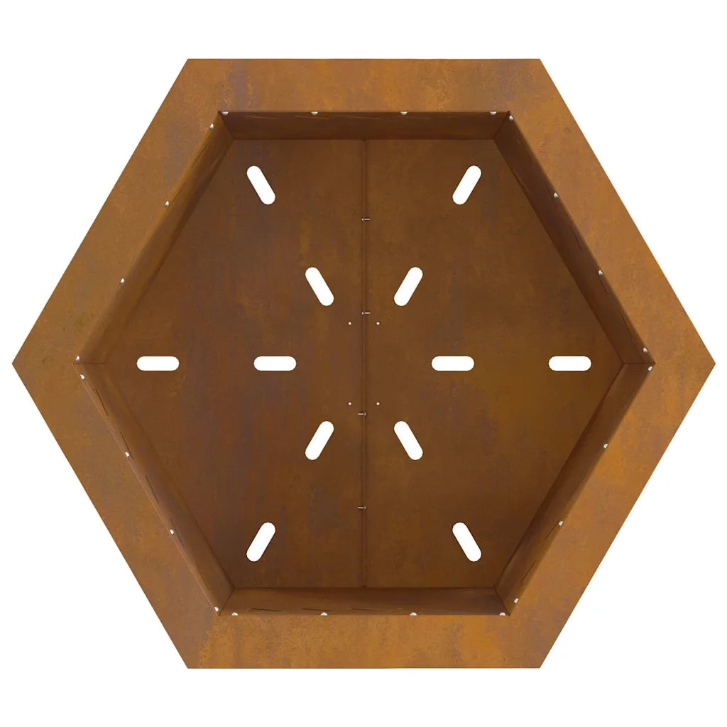 Focolare-Stufa-Camino Senza Fumi Marrone 58 x 58 x 51 cm Acciaio 235962
