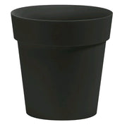 Vaso Tondo Ø30x30H cm Antracite Fioriera Balconiera 14 Litri interni ed esterni (ARKè)