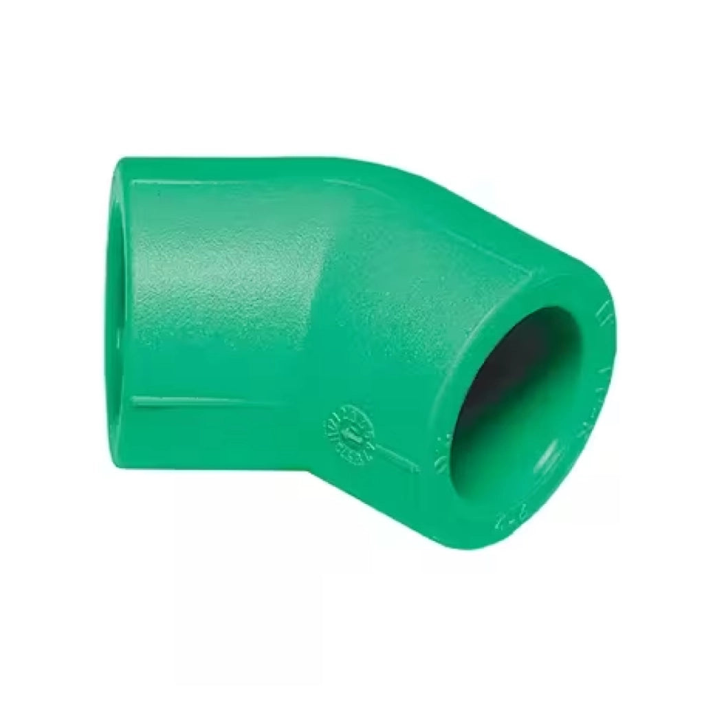 RACCORDO CURVO 45Â° IN PPR FEMMINA FEMMINA SERIE TIGRIS GREEN - EE 110  - WAV