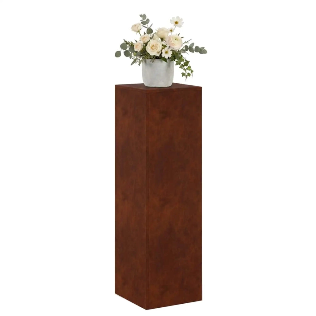 Supporto per piante Ruggine 30 x 30 x 100 cm Acciaio Corten 8012514