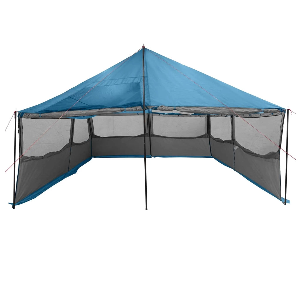 Tenda Familiare Blu 600 x 400 x 268 cm Poliestere e Acciaio 42028604