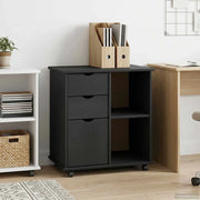 Mobile con Ruote con ruota Grigio 63,5 x 39 x 65,5 cm 42028382