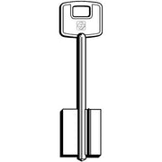 CHIAVE DOPPIA MAPPA CISA 5CS1 SILCA - OTTONE NICHELATO- 5 pezzi