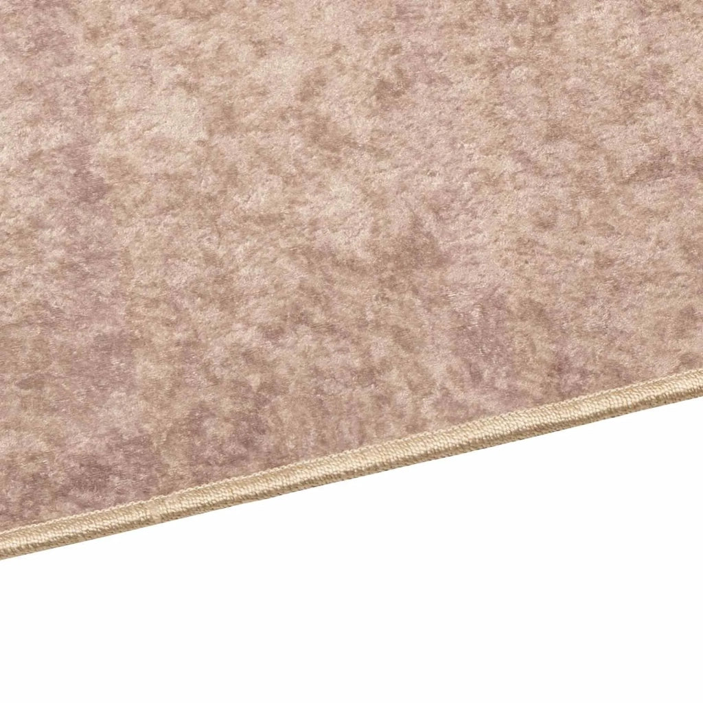 Runner Tappeto MARSA Sabbia 80 x 100 cm Poliestere e PVC