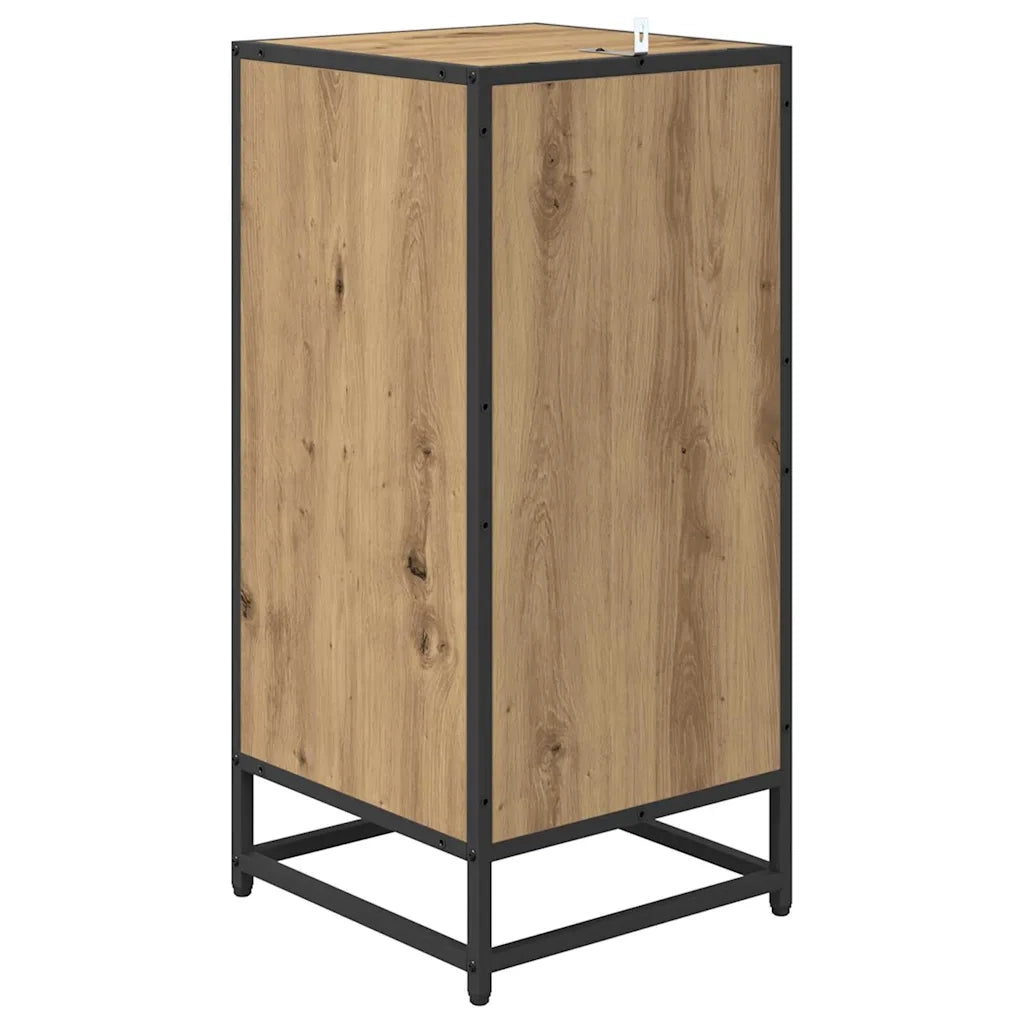 Credenza-Buffet-Armadio da cucina Rovere artigianale 35.5 x 35 x 76 cm