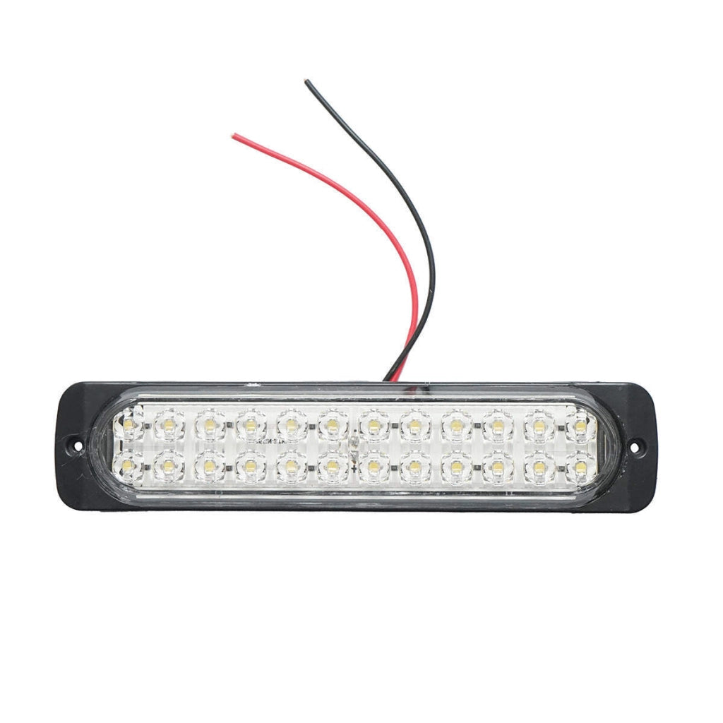 Lampada laterale  slim LED, 12V-24V, bianca, FR0280, Breckner Germany