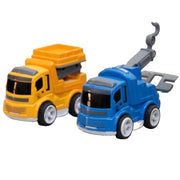 Trade Shop - Macchinina Con Frizione Giocattolo Educativo Bambini Camion Con Retro Carica -