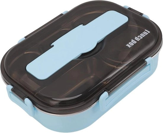 Scatola Termica per Bento - Contenitore di Cibo Lekvrij con Isolazione Termica in Acciaio Inossidabile - Blu