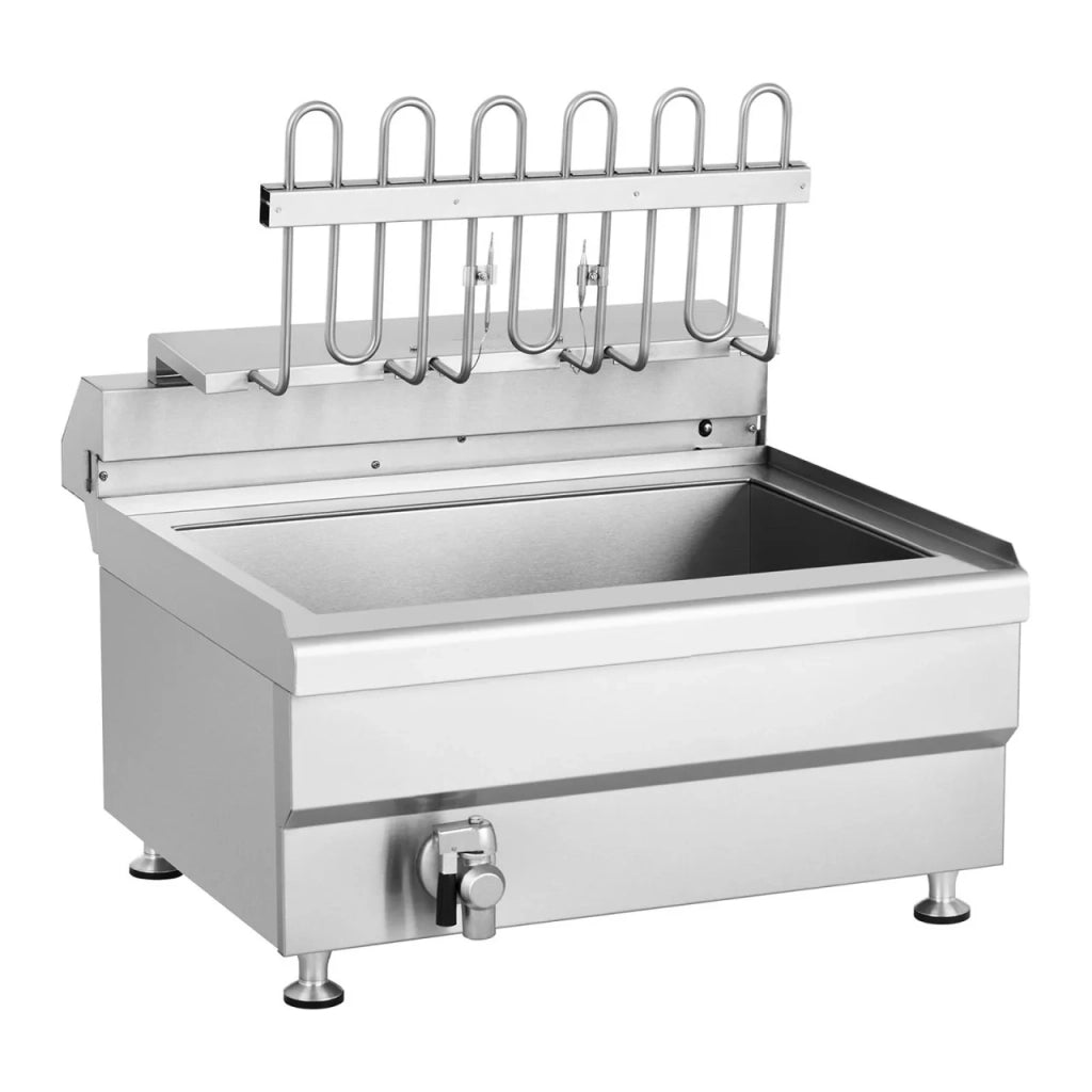 Friggitrice professionale per ciambelle ristorante 36 litri 380V 2 cestelli 14_0001771