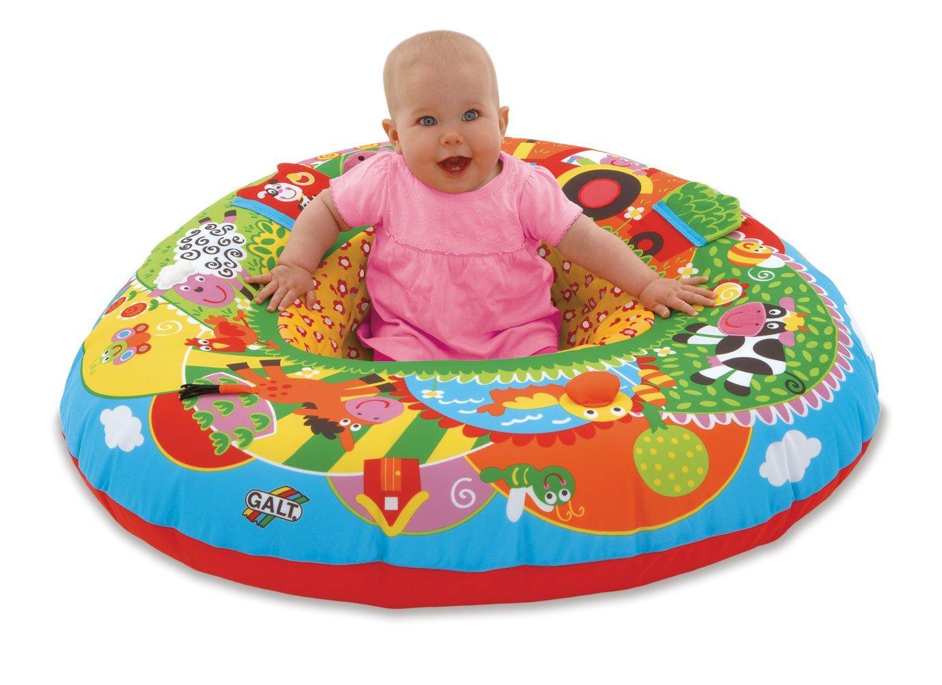 Nido Gioco Anello Triangolare Gonfiabile per Bambini 8 Attività Galt