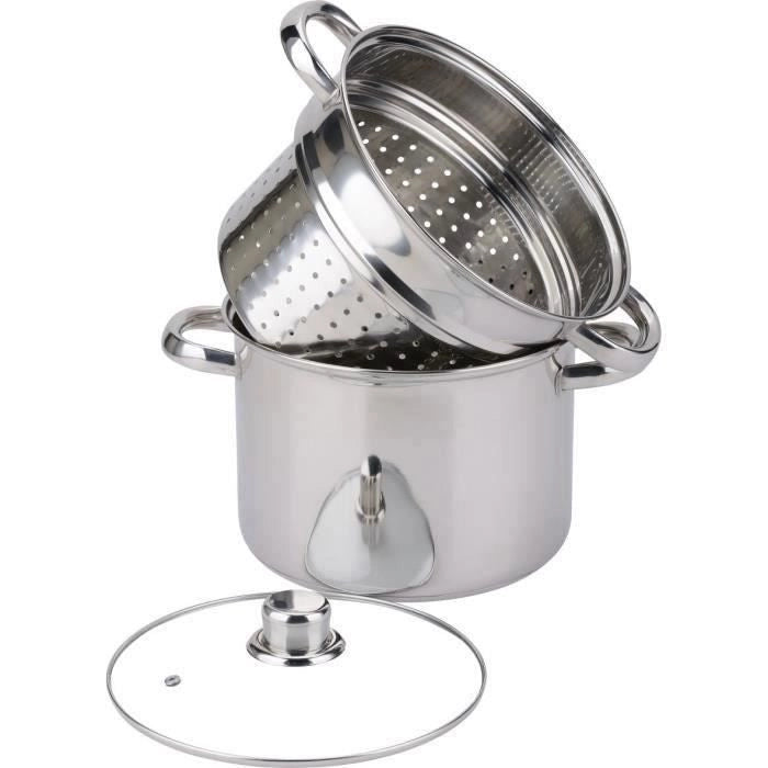 BAUMALU Cuocipasta in acciaio inossidabile - 20 cm