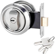 Fermo Porta e Maniglia - Soluzione di Privacy - 1 Pezzo - Argento