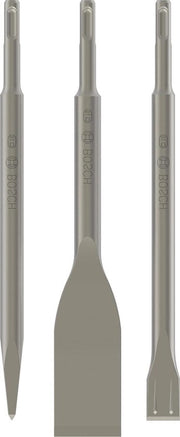 Set a beitel 3 in 1 SDS plus Long Life - Accessori per muratura - Martelli a punta 0/20/40mm