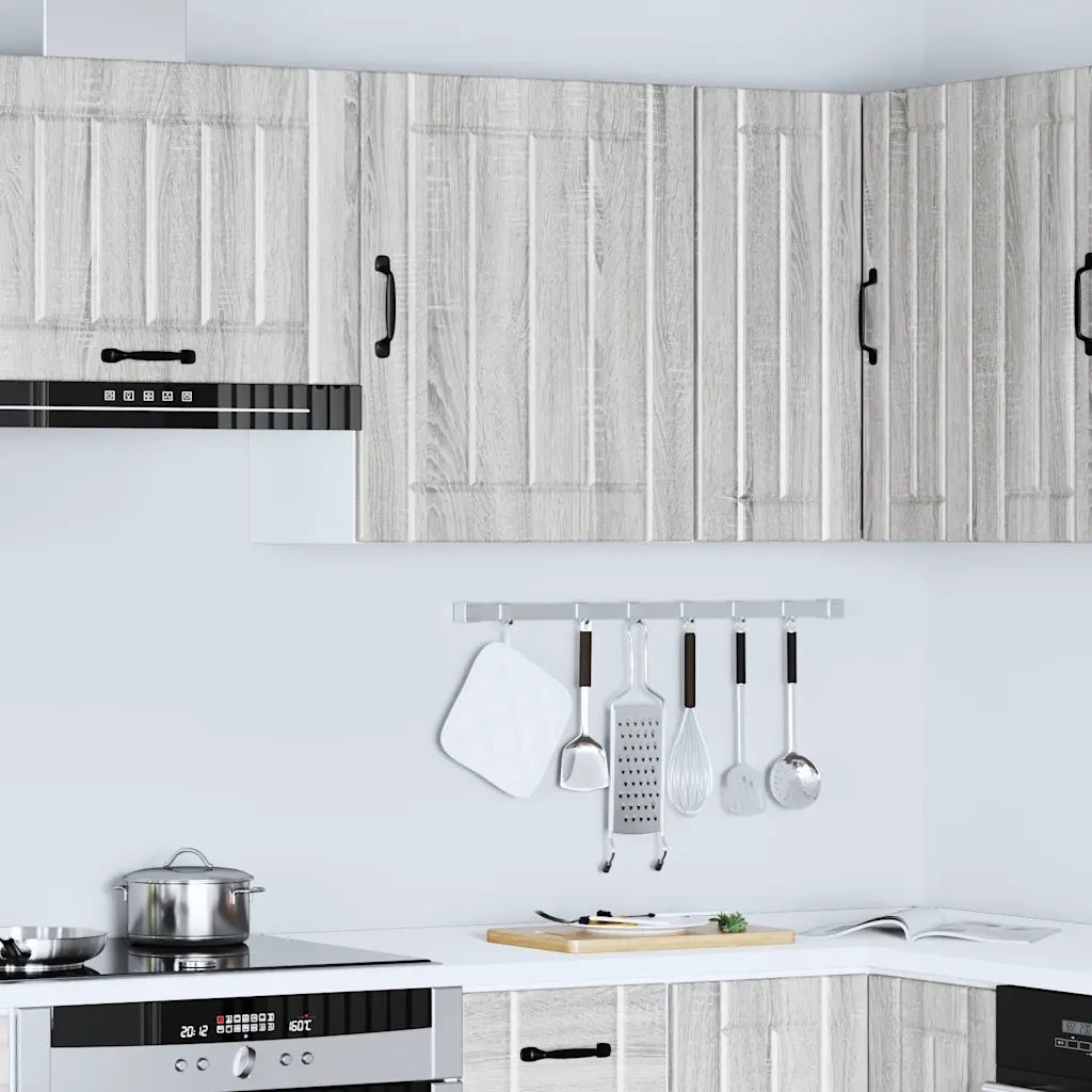 Pensile da Cucina Lucca Grigio Sonoma in Legno Multistrato 853809
