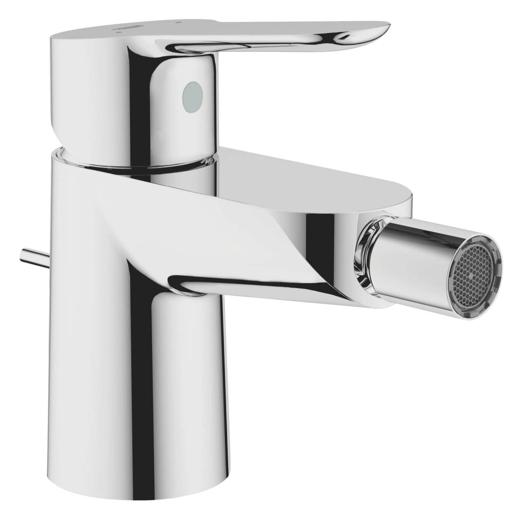 Rubinetto Miscelatore Monocomando per Bidet Serie Bauedge Scarico 11/4