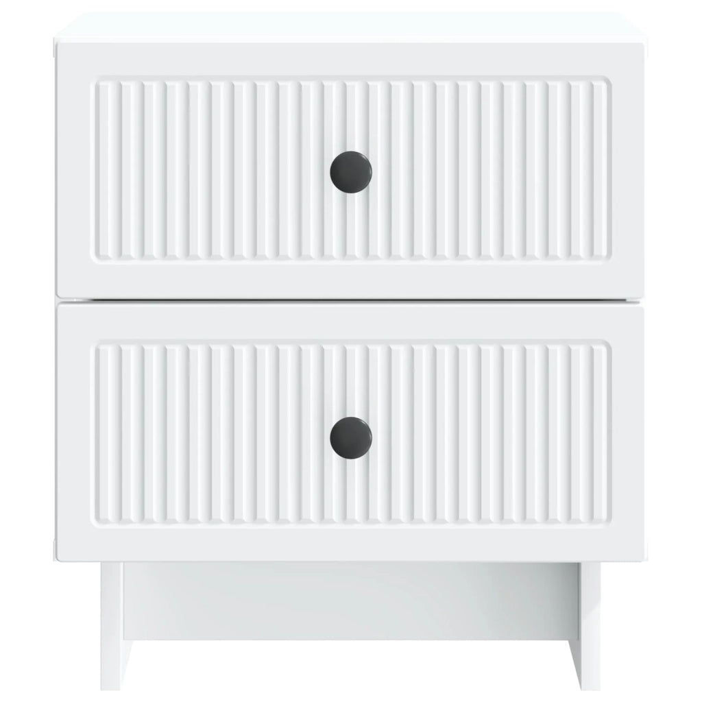 Armadio da Notte con cassetto Bianco 43 x 34,5 x 47,5 cm 893835