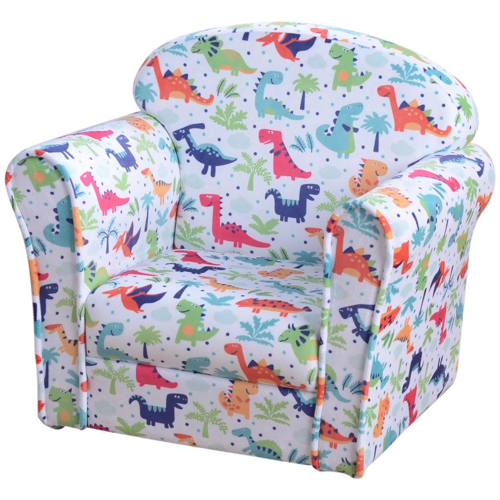 Poltrona per Bambini Dinosauri ¨C Zephmum ¨C Multicolore 50x39x44 cm