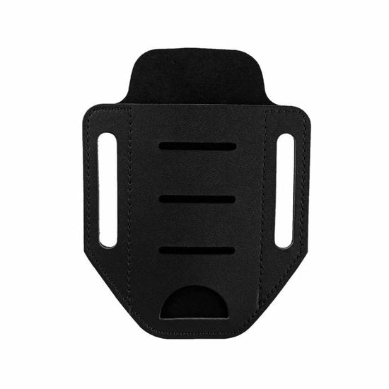 Supporto per attrezzi con sistema di cinturone stabile - Otre per multitool - Borsa per torcia e multitool - Pelle in pelle - Ripostiglio multifunzionale - Design unico - Borsa per attrezzi