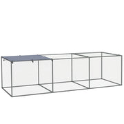Recinto per animali da giardino - Xylo - acciaio galvanizzato 3x1x0,8 m esterno