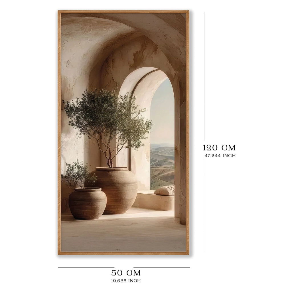 Mirahaba, Quadro Materiale Struttura in Legno Nobilitato, 120x50h cm Multicolore