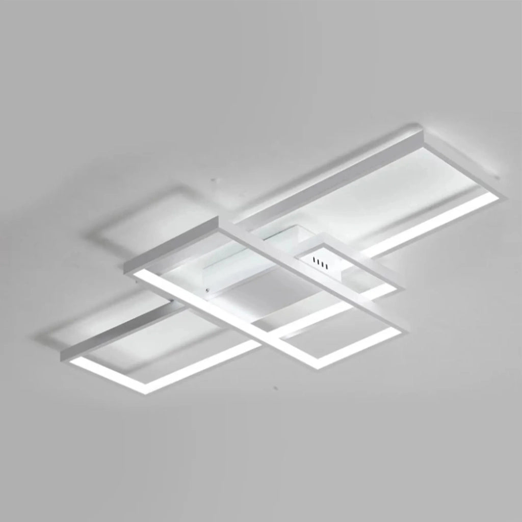 Plafoniera Moderna A Led + Telecomando App660 Bianco