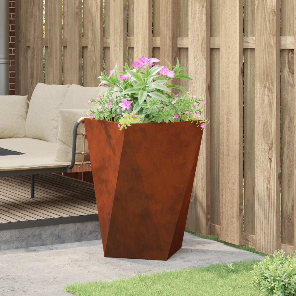 Fioriera Ruggine 50 x 50 x 75 cm 883806