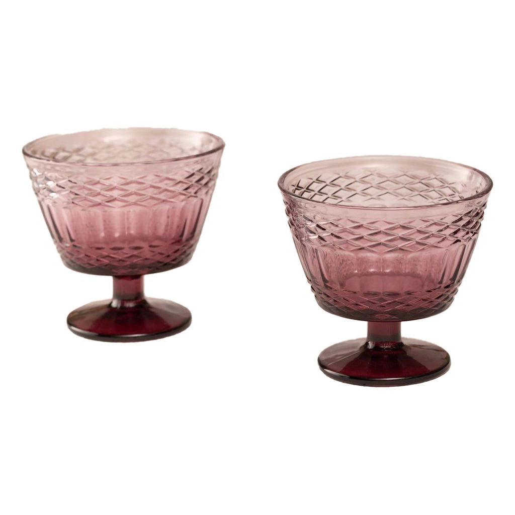 Nidatiha, Bicchieri set da 2 350 ml, Rosso Borgogna