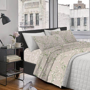 Completo Lenzuola Matrimoniale In Cotone Lenzuolo Sotto Sopra 2 Federe Certificato Oekotex Parure Letto Disegni Moderni Biancheria Di Alta Qualità DelicataBeige