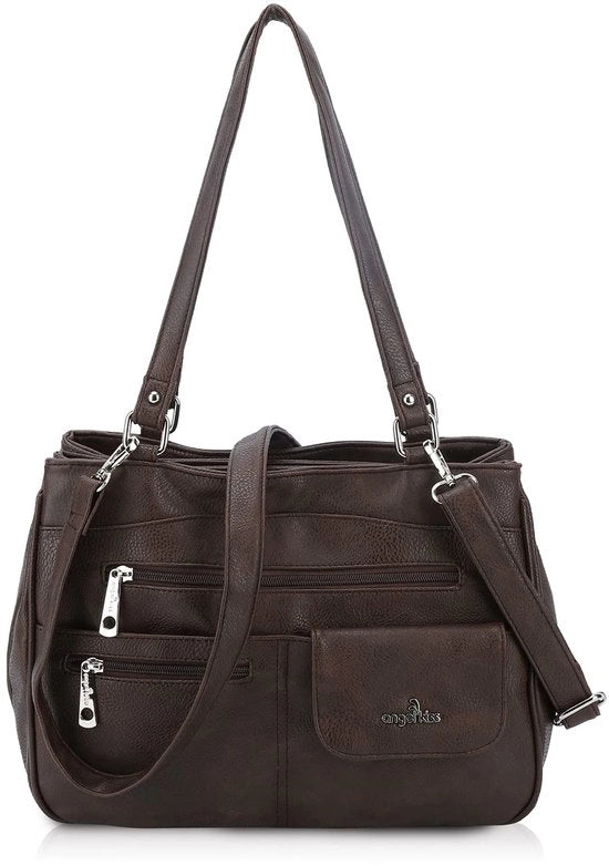 Borsa a Mano Grande per Donna Elegante con Maniglia e Grande Capacità