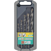 Punte Trapano per Pietra HM Ø 4-10 mm Esagonale Wolfcraft Set 5 pz