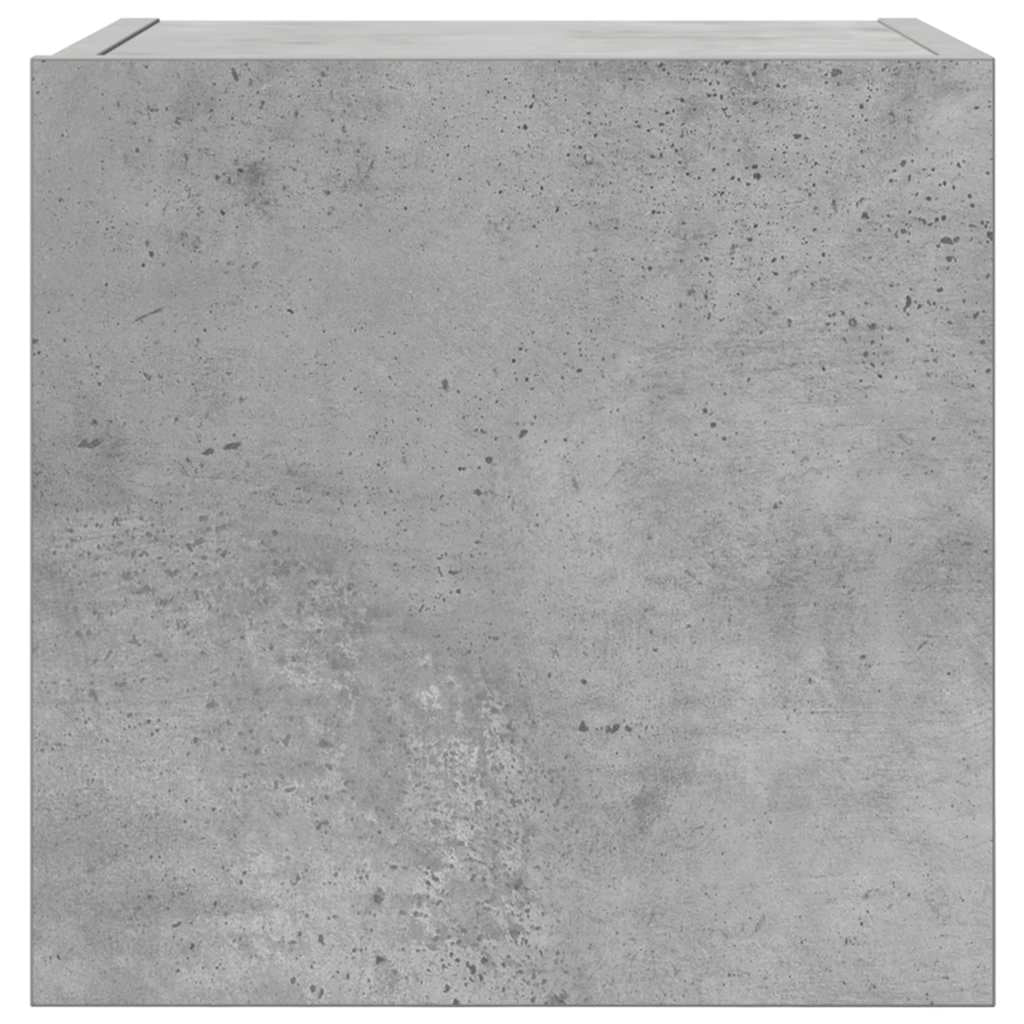 Mobile TV multimediale da parete mensola TV credenza TV per sala da pranzo soggiorno camera da letto 2 pezzi 30,5 x 30 x 30 cm grigio 02_0028904