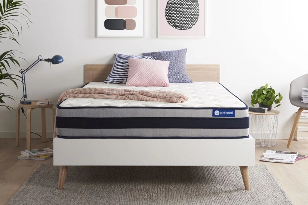 Materasso matrimoniale Actilatex ergo 150x200cm - Spessore : 24cm - Lattice e memory foam - Rigido