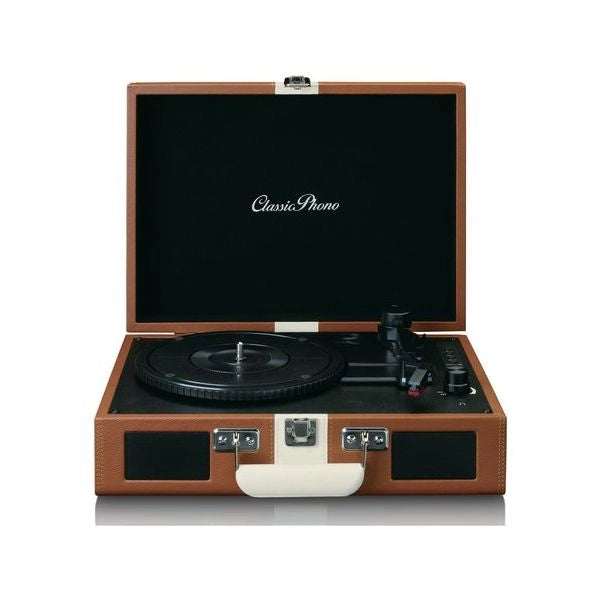 Giradischi lenco tt 120 bnwh classic phono brown