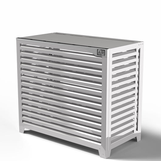 Cover Pompa di Calore 135x74x112 cm a Terra Indipendente Big Blade XXL Bianco